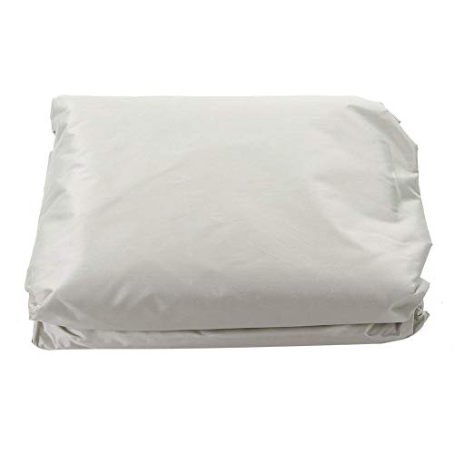 Viccilley Coprisedili per altalene Impermeabili - Coprisedili per Altalena da Giardino per Esterni Protezione per mobili Amaca a 3 posti Impermeabile(Beige)