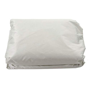 Viccilley Coprisedili per altalene Impermeabili - Coprisedili per Altalena da Giardino per Esterni Protezione per mobili Amaca a 3 posti Impermeabile(Beige)