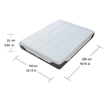 Amazon Basics - Materasso con gel/memory foam, molle incapsulate, 140 x 200 cm