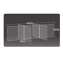 Schermo Protezione Autoportante Barriera Plastica Scrivania Protettiva Protezione Starnuto Divisori Acrilici Per Pranzi In Ristoranti Aziendali Mense Scolastiche Finestre Aziendali(Size:120*60*30cm)