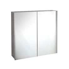 HSRG Armadietto dei medicinali in Acciaio Inossidabile, Mobile Bagno sospeso a Parete con 2 Ante, per WC, Bagno, Balcone (Size: 600 * 600 * 130mm)