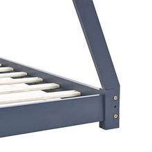 FAMIROSA Giroletto per Bambini Grigio in Legno Massello di Pino 80x160cm-3362
