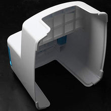Senmubery Sgabello Un 2 Gradini per Bambini - Sgabello per Bambini, con Impugnatura Morbida Antiscivolo per Sicurezza Come WC da Bagno Vasino da Allenamento Vasino e Sgabello da Cucina Blu