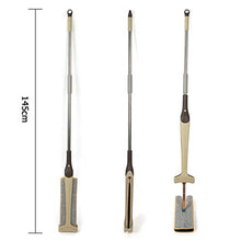 SSAYY Mop Utensile per La Pulizia della Casa A Testa Piatta per La Pulizia della Testa di Zazzera Multifunzione