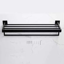 ZGF Bagno Rack Towel Rack, Supporto del tovagliolo fissato al Muro, 24 Pollici, SUS 304 in Acciaio Inox YaHei dipingere finito