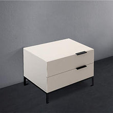 Comodino Moderna Nuova Camera da Letto Cinese Mini Contenitore di stoccaggio in Legno massello Semplice con Cuscinetto 300KG-41X55X41cm FANJIANI