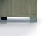 Dmora Armadio 1 Anta, Legno Scuro, 43 x 29 x 190 cm