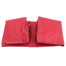 Coprisedile da altalena, Coprisedile da altalena da esterno Impermeabile Antipolvere Coprisedile da altalena facile da pulire(Rosso)