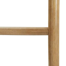 vidaXL Scala Portasciugamani con 5 Pioli in bambù 170 cm