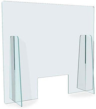 Danieli Ho.Re.Ca. Parafiato in Plexiglass con Apertura per Merce | Dimensione Supporto Autoportante cm 75 x 60 | Dimensione Apertura per Merce cm 15 x 35 | Made in Italy