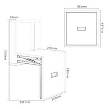 Folding Chairs Sedia Pieghevole, Sgabello Cambia Scarpe, Sgabello a Muro a Parete, Sgabello Doccia Pieghevole, Sedile, spogliatoio, Sgabello Pieghevole, Materiale in Legno massello
