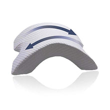 HXY Cuscino per Il Collo ABS Scheletro in Acciaio plastico, Coperchio Lavabile in Memory Foam ipoallergenico, Ideale per Il Riposo a Riposo Supporto per la Schiena/Testa e Mento