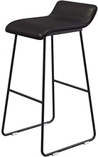 XHCP Mobili per Soggiorno Sgabelli Sgabelli da Bar Neri Sgabelli da Bar Moderni e contemporanei Senza braccioli con Gambe in Metallo Sedile in plastica Sedia da Pub/bistrot/Cucina /