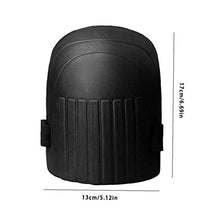 Knee Pad Garden durevole Knee Pad in schiuma EVA tibiacchiera per gli uomini donne giardinaggio Pavimentazione di pulizia Nero