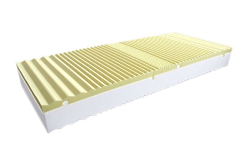 MATERASSO MEMORY 145X195 ALOE VERA, 9 ZONE 2D AD INCASTRO, 5 CM MEMORY, DENSITÀ' 50, 15 CM WATERFOAM, ORTOPEDICO E ANALLERGICO, EXTRA COMFORT, TRASPIRANTE, MADE IN GERMANY, FODERA IN ALOE VERA EASY CLEAN