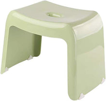 Doccia Sedia Ispessito Antiscivolo in plastica Sgabello Bagno Bambini Piccola Panca Sgabello Basso Rettangolare Tavolino Sgabello Sicurezza