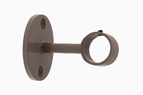 FER TENDANCE | Ø20 | 1 Support Tête de Lit 5CM | Taupe