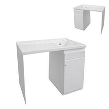 Bagno Italia Lavapanni lavatoio con portalavatrice Copri Lavatrice per Esterno in ABS I