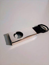 Generico Trancia Sigaro con Lama Inox cm. D.2 in Argento 925 Massiccio Lavorato a Mano (Argento, Argento)