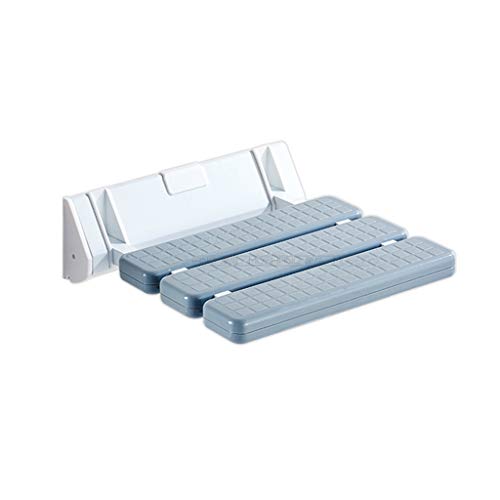 MGMDIAN Sedile Ribaltabile per Il Bagno - Sgabello da Doccia Sgabello Pieghevole a Parete - Sgabello da Parete Sedia da Bagno Sedia a Muro Sgabello da Bagno Accessori da Bagno (Color : Gray)