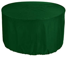 YULIAN gbdPremium Tavolo da Giardino Copertura Ø 210x95 cm di Lunghezza Esterna Sedia Pannello di Copertura di mobili di Copertura da Giardino e Biancheria da tavola Sedia Polvere Rotonda Patio 600.
