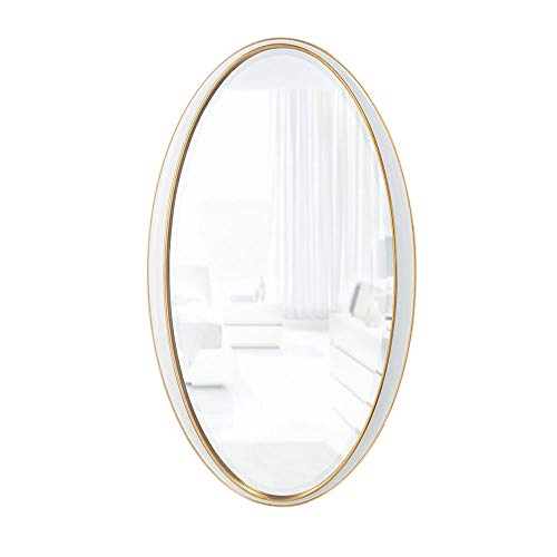 Bathroom mirror Specchio Bagno Nordico Semplice Specchio Ovale a Parete Specchio da Trucco Specchio da Bagno