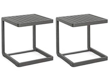 Tavolino Konnor 40x40 Antracite Cx23 Bizzotto cod.0662289