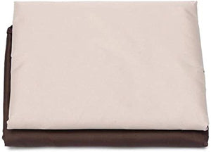 N / A 18 Altezza mobili da Giardino Cortile-Giardino Tavolo da Giardino Impermeabile della Copertura Protettiva di Caso Set per Le coperture mobili da Giardino Pioggia, 120x60x90cm