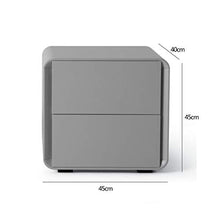 Comodino Creativo, Semplice e Moderno Piccolo Appartamento Camera da Letto stoccaggio Minimalista Nordic Storage Side Cabinet Furniture Cuscinetto Peso 400 kg-40x45x45 cm FANJIANI