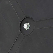 Harbour Housewares Base per ombrellone da Giardino - Cemento con Asta in Metallo - 12 kg - Nero - per aste da 38-48 mm