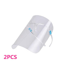 Hemoton Visiera di Sicurezza 2 Pezzi Anti-Nebbia Schizzi a Pieno Facciale Visiera in Plastica Trasparente Visiera Protezione per Gli Occhi per La Cucina da Ufficio Esterno Colore Casuale