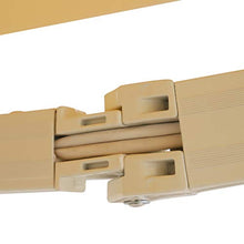 Outsunny Tenda da Sole per Esterno Avvolgibile a Manovella, Copertura Impermeabile, Metallo e Alluminio, Beige, 400x250cm