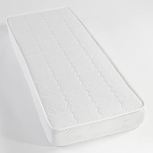 Materasso da 90 x 150 cm, sostegno rigido medio da 12 cm