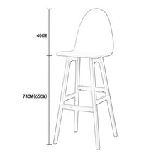 GUOLINGHUI Sedie da Bar Moderne in Stile Industriale Set di 2， Counter Sedie da Bar in Legno da Cucina da Casa ， Sgabelli da Bar Girevoli A 360 ° con Schienale Alto Sedile da Pub (Colore : Verde)