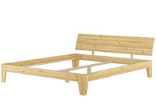 Erst-Holz Solido Largo Letto in Pino massello 160x200 Anche per Ragazzi con doghe rigide 60.62-16