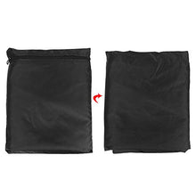 Moolo Oxford Ploth Black Ombrello Ombrello Impermeabile Anti-UV Anti-Polvere Uso Esterna (81x30x46cm)