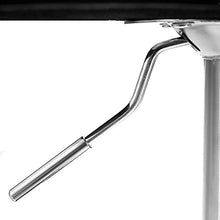 CCLIFE Sgabelli da bar per la casa o da Cucina in Similpelle Bianco Regolabile Girevole con Schienale, Colore:008 Grigio, Dimensione:2pz-Set
