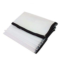 GHHZZQ Teloni Trasparenti，Resistenti alle intemperie for Esterni Resistenti alla Polvere，Teloni Impermeabili Resistenti, 22 Misure (Color : White, Size : 4x10m)
