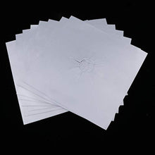 F Fityle Tampone per Fornello A Gas Riutilizzabile da 8 Pezzi 0,2 Mm, Utensili da Cucina con Tappetino Pulito - Argento
