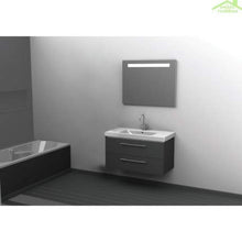 Insieme Mobile & lavabo Riho altare Set 30 in Legno Laccato Lucido 60 x 47 x h56,5 cm