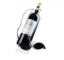 COLiJOL Portabottiglie per Vino in Acciaio Inossidabile Portabottiglie per Vino Singolo Portabottiglie per Vino da Appoggio Espositori per Espositori Decorazione Di Moda