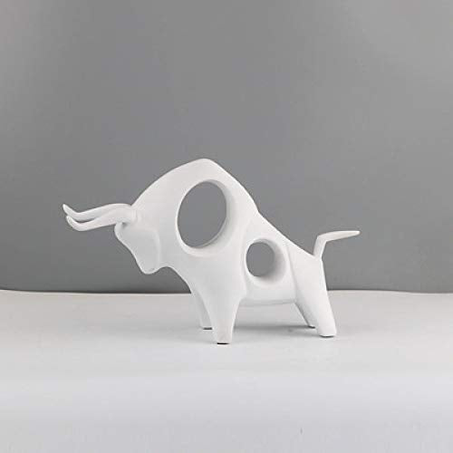WWZYX Moderno e Minimalista Ufficio Artigianato Nordico Soggiorno Mobile TV Armadietto del Vino Decorazione Bestiame Ornamenti creativi Bianco