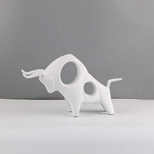 WWZYX Moderno e Minimalista Ufficio Artigianato Nordico Soggiorno Mobile TV Armadietto del Vino Decorazione Bestiame Ornamenti creativi Bianco