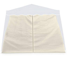 Deuba 2X Pareti Laterali per Gazebo Capri 3x3m Idrorepellente Pannelli per Padiglione Giardino