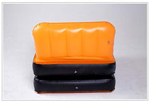 HongTeng Divani Divano Gonfiabile della Pelle Scamosciata Singolo Divano Pigro casa Esterna Campeggio Portatile Letto Siesta Sedile + Pompa elettrica 64 × 191 × 97 cm