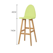 WDX- Bar Stool Bar Stool Moda Creativa Bar Chair Casa Schienale Alto Seggiovia Bar Stool Rotante ad Alta Sgabello Sgabello Colazione Ristorante Ascensore Sgabello Confortevole (Color : Red)