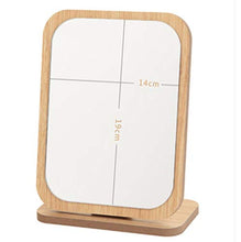 WM Specchio Il Trucco HD Specchio Il Trucco del Desktop Specchio Portatile Pieghevole in Legno Massello mirror-10.20