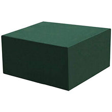 STZYY Copertura per mobili da Giardino, Tavolo da Patio e Copertura per Sedia a cubo Anti-nevischio, Resistente all'Acqua per Esterni Anti-UV, Orlo Regolabile, Verde, 330x190x90cm