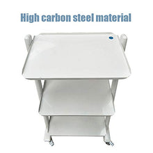 Carrello Per Strumenti A Tre Livelli, Veicolo Per Lo Smaltimento Dell'attrezzatura Dell'Istituto D'arte In Acciaio Ad Alto Tenore Di Carbonio, Carrello Per Cure Infermieristiche A Bolle Piccole, Car