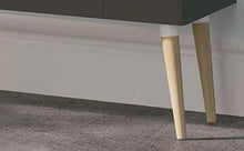 Randalsa Mobili LAGOM 100 cm | Grigio Antracite Opaco | Mobili 100 x 60 x 45 cm + Bacino Destro + Piedi